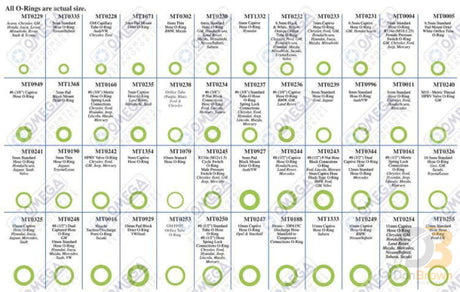 Ultimate - 48 Compartment Kit O-Rings .173 To .433 Mt9612 Air Conditioning