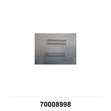 White Plastic Insert, Comes IN 12' Sections, 2010 and Before, Horizontal Molding 70008998 - Don Brown Bus Parts