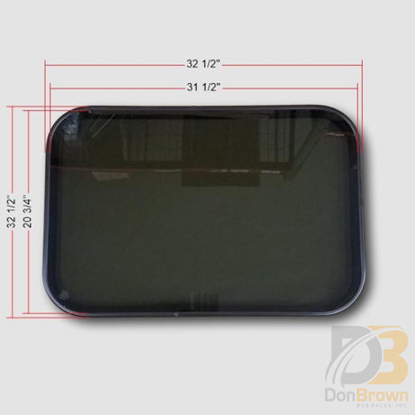 Window (31.25 X 20.625) Replace Challenger Rear Door School Bus Gen Ii 07-007-042 Window