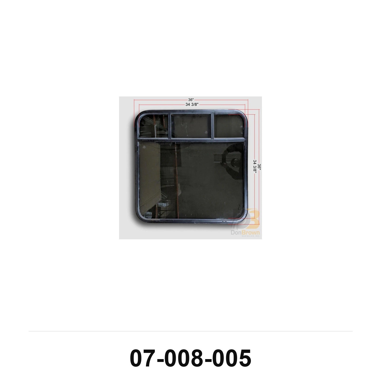 Window, 36 X 36, Standard, Double T Slider 07-008-005 – Don Brown