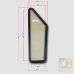 Window Transition Ford 43 X 15 07-007-013 Window