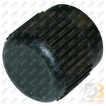 5 Pk R12 Valve Cap - Black Plastic High Side Mt0066 Air Conditioning