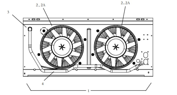 Top Level Kit Cm-2 12V W/ Smooth Skirt Grill Slim Line Micro Channel 77-00273-11 Condenser Full