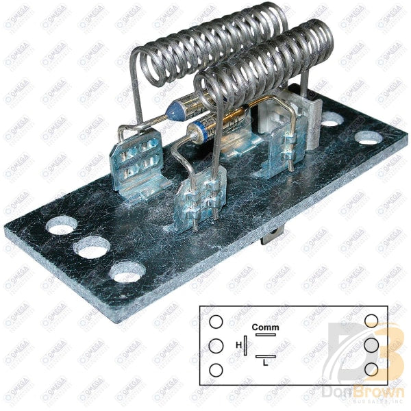 Blower Resistor Mt1363 Air Conditioning