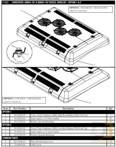 Bolt Locking W/disc&flat Washr 34-62015-00 Air Conditioning