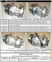 Compressor 12Vdc 2A Gm Ftg. 18-00093-14 Air Conditioning