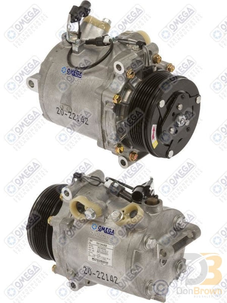 Compressor Msc90Cas Pv6 105Mm 12V 20-22142 Air Conditioning