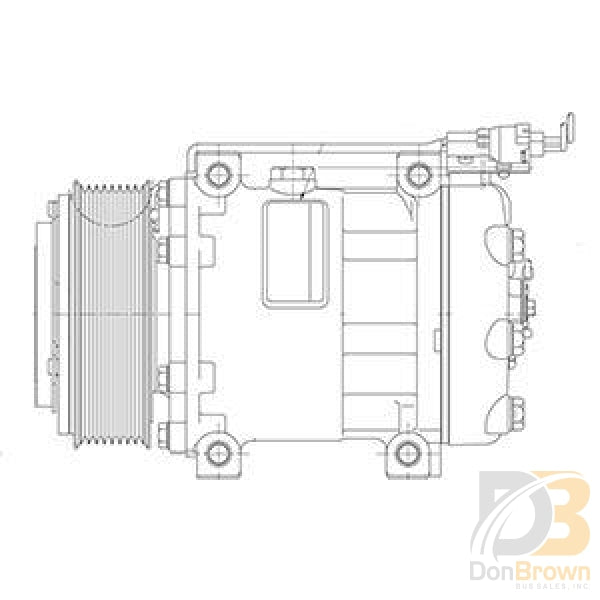 Compressor-Sanden Oem Version 1401442 1000711999 Air Conditioning