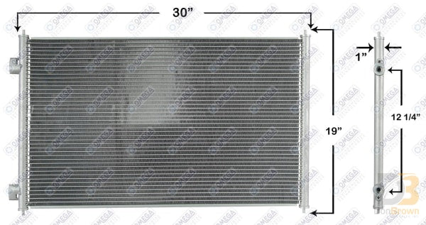 Condenser 24-33714 Air Conditioning