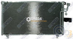 Condenser 93-97 Isuzu Rodeo 3.2L 24-30321 Air Conditioning