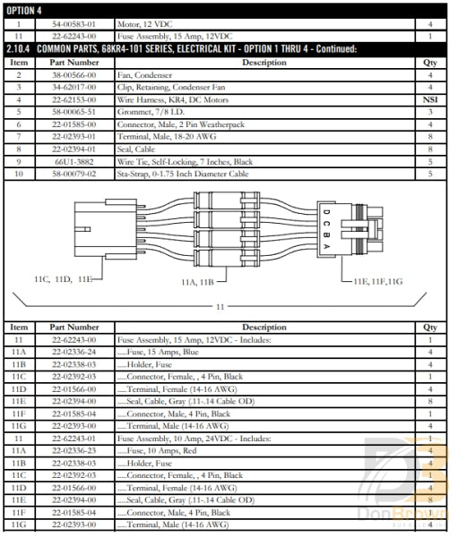 Connector Male 22-01585-04 Air Conditioning