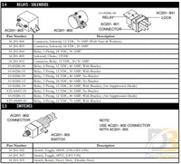 Contactor Relay 12V Ac201-812 Air Conditioning