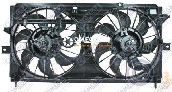 Cooling Fan Assembly 00-03 Chevy Impala 3.4/3.8L 25-62038 Air Conditioning