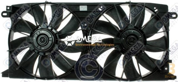 Cooling Fan Assembly 00-05 Cad Deville 25-62139 Air Conditioning