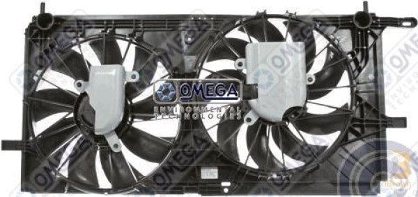 Cooling Fan Assembly 01-05 Gm Mini Vans W/rear Air 25-62078 Air Conditioning