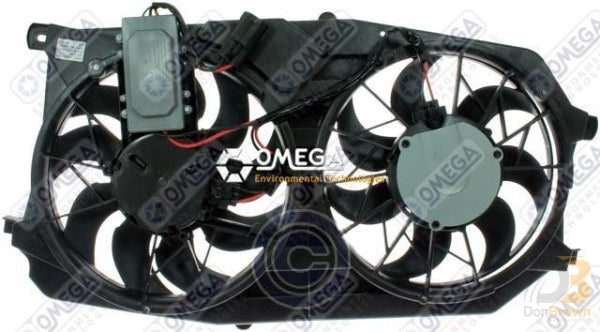 Cooling Fan Assembly 05-06 Ford 500/freestyl/mer Mntg 25-62128 Air Conditioning