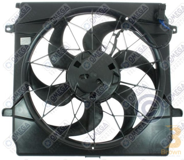 Cooling Fan Assembly 05 Liberty 2.4L 04 3.7L 25-62114 Air Conditioning