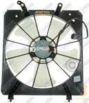 Cooling Fan Assembly 98-02 Accord V6 Coupe/sedan 25-60071 Air Conditioning