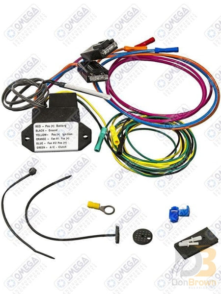 Cooling Fan Thermostat Unit With Relay And Fuse (D Mt0766 Air Conditioning