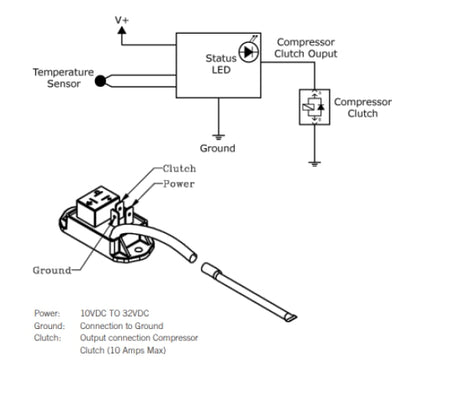 Electronic Deicing Thermostat (Edt) Module 35-0950 Air Conditioning