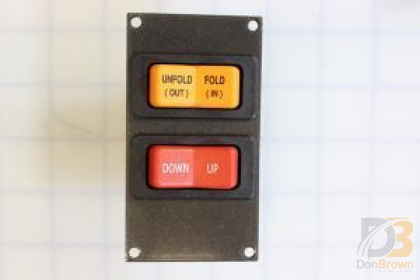 FACE PLATE AND SWITCH ASSEMBLY - U/F (SP) - D / U KIT SHIPOUT