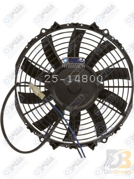 Fan Assembly 10In 12V S Blade Pusher Rev M103K 25-14800 Air Conditioning