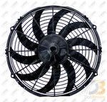 Fan Assembly 12In 12V Puller Curved Blades 25-14946-S Air Conditioning