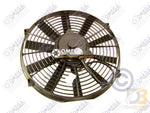 Fan Assembly 12In 24V Pusher Rev Strt Blades 25-14809-24 Air Conditioning