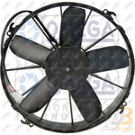 Fan Assembly 12In High Profile Puller 24V Motor 25-11120-S Air Conditioning