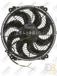 Fan Assembly 13In 12V Pusher Rev S Blades 340Mm 25-14816 Air Conditioning