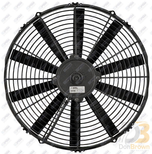 Fan Assembly 13Inpusher Straight Blade Low Profile 12V 25-11138 Air Conditioning