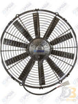 Fan Assembly 14In 24V Puller Hp Strt Blade Spal 25-14910-24-S Air Conditioning
