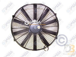 Fan Assembly 16In 12V Hd Puller 140W Straight 25-14807-Hp Air Conditioning