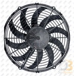 Fan Assembly 16In 12V Hp Pusher Mtr S Blades 25-14868-S Air Conditioning