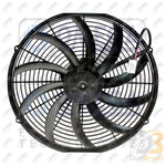 Fan Assembly 16In Hp Puller 12V Skewed Med Profile 25-14925-S Air Conditioning