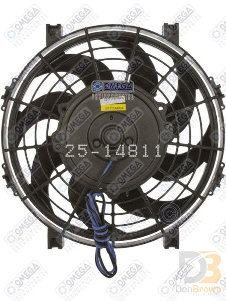 Fan Assembly 9In 12V Puller Rev S Blades 132Mm 25-14811 Air Conditioning