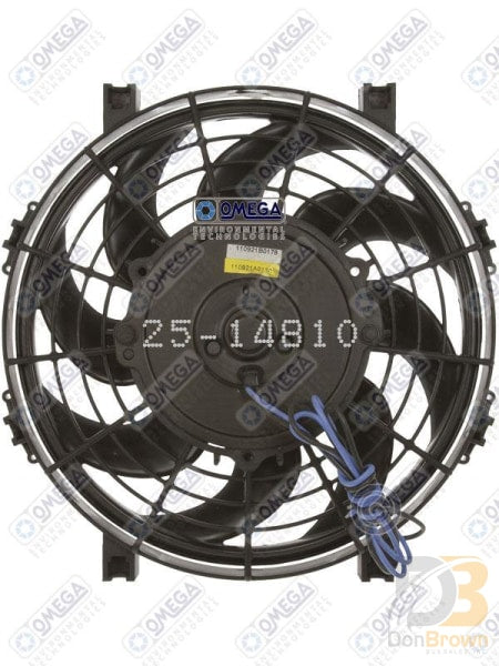 Fan Assembly 9In 12V Rev S Blades Tripac 25-14810 Air Conditioning