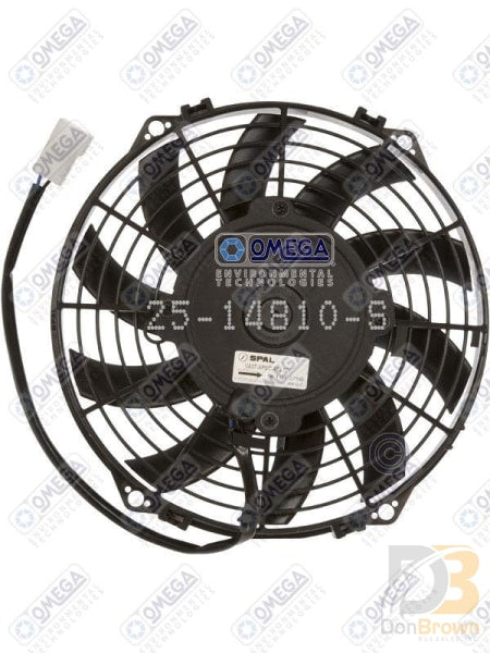 Fan Assembly 9In 12V S Blades Pusher Low Profile 25-14810-S Air Conditioning