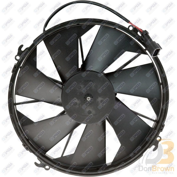 Fan Assembly Puller 12In 12V Strt Blades Metropack 25-14938 Air Conditioning