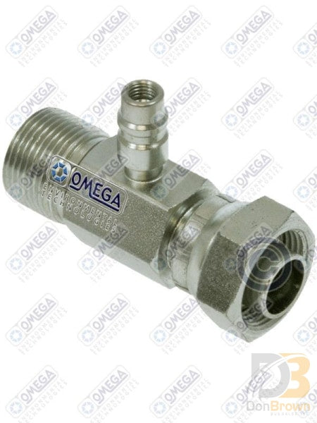 Fitting Universal Inline R134A Sv Port #12 35-16304 Air Conditioning