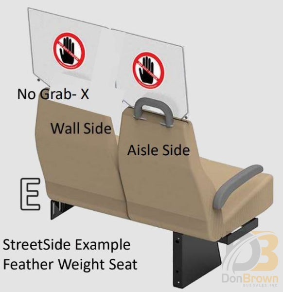 Freedman Seat Sneeze Guards Double Wide Kit E Bus Parts