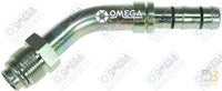 Ftg 45º Ff #8 X Ez Clip Hose 35-Ez1571 Air Conditioning