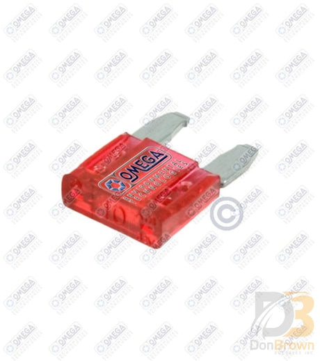 Fuse Mini 10 Amp Flat Plug 33-00023 Air Conditioning