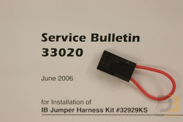 Harness Jumper Ib Up Nhtsa Kit Shipout 32929Ks Wheelchair Parts