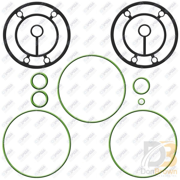 Hr6-He Metal Gasket Kit (6.9Mm Bolt Holes) - Hnbr Mt2213 Air Conditioning