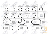 Master Tech Mt2000 O-Ring Kit #5 Mt9556 Air Conditioning