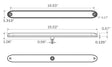 Mcl80Rcb Led Id Light Bar With Built-In Utility