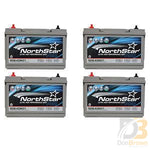 Northstar Battery 4-Pack 3699058 1001967178 Air Conditioning