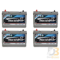 Northstar Battery 4-Pack 3699058 1001967178 Air Conditioning