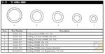 O-Ring Green .676Id/.070Thk Ac801-217 Air Conditioning